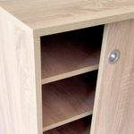 Zapatero Rombo 2 puertas correderas cambria 105x92x38 cm