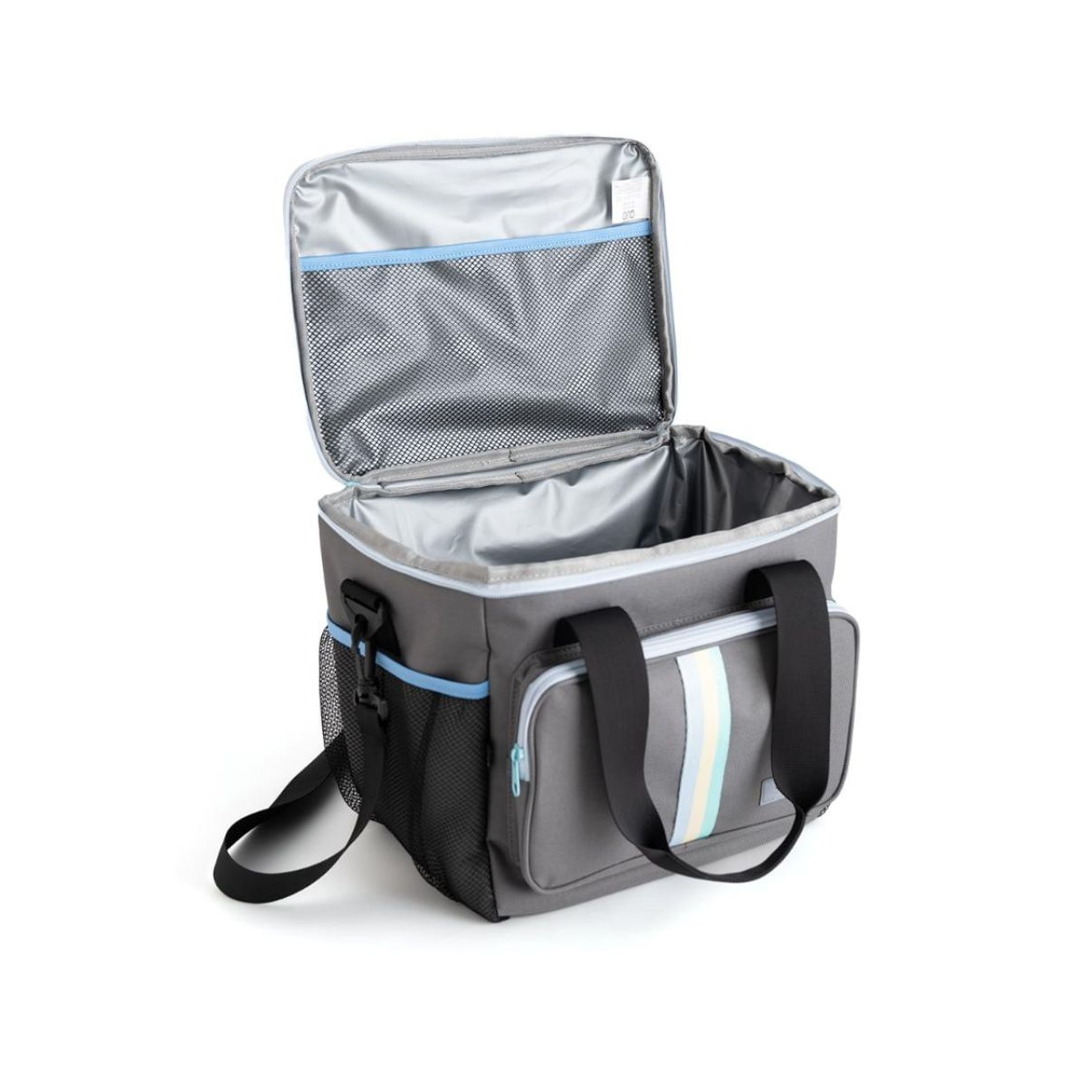 Bolsa-termica-Sugar-Quid-22L-con-asa-regulable-gris-33x28x24-cm-lateral