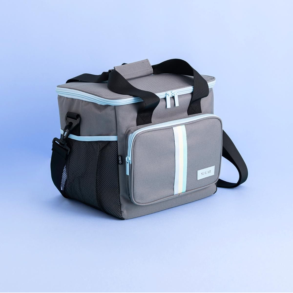 Bolsa-termica-Sugar-Quid-22L-con-asa-regulable-gris-33x28x24-cm