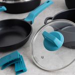 Cacerola-Confort-Quid-aluminio-fundido-negro-azul-Ø24-cm