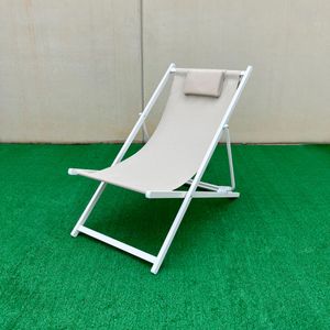 Hamaca Alcaraz plegable con reposacabezas 92-81x61x97-100 cm