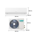 Aire-acondicionado-split-Hisense-KC25YR03-2236-frigorias-R32-Wifi-A-A