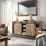 Aparador-Mazano-2-puertas-correderas---2-cajones-natural-87x180x40-cm