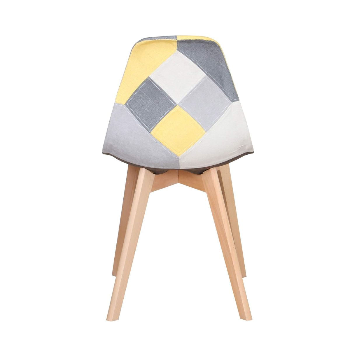 Silla-de-comedor-Patchwork-asiento-acolchado-amarillo-85x45-cm