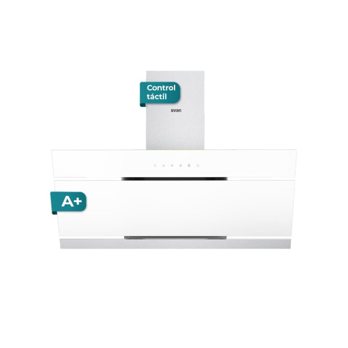 Campana-inclinada-Svan-SVCC1960B-70W-600m3-h-control-tactil-blanco-897-cm
