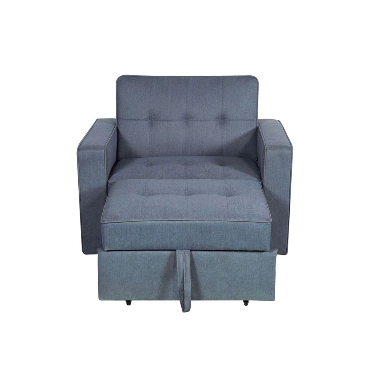 Sofa-cama-Izan-1-plaza-con-brazos-gris-915x111x88-cm-frontal