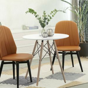 Mesa de comedor Dinamarca diseño redondo Ø80 cm