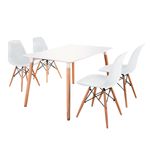 Conjunto-de-mesa---4-sillas-Dinamarca-blanco-2