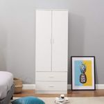 Armario-Boreal-2-puertas---2-cajones-blanco-180x60x42-cm