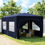 Carpa-Vitta-Outsunny-altura-ajustable---paneles-laterales-azul-270x597x300-cm-ambientada