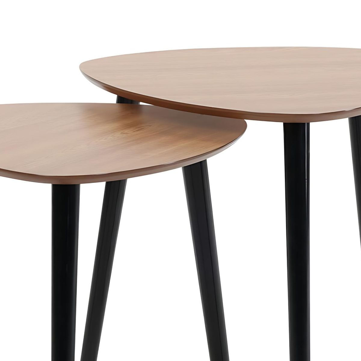 Set-de-2-mesas-de-centro-madera-de-pino-natural-negro--detalles