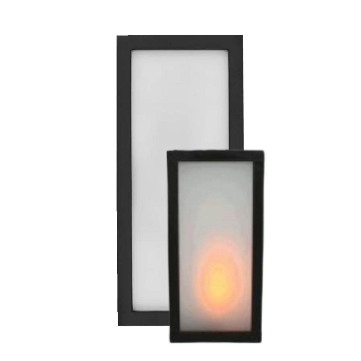 Lampara-solar-de-exterior-12-LED-negro-efecto-llama