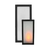 Lampara-solar-de-exterior-12-LED-negro-efecto-llama