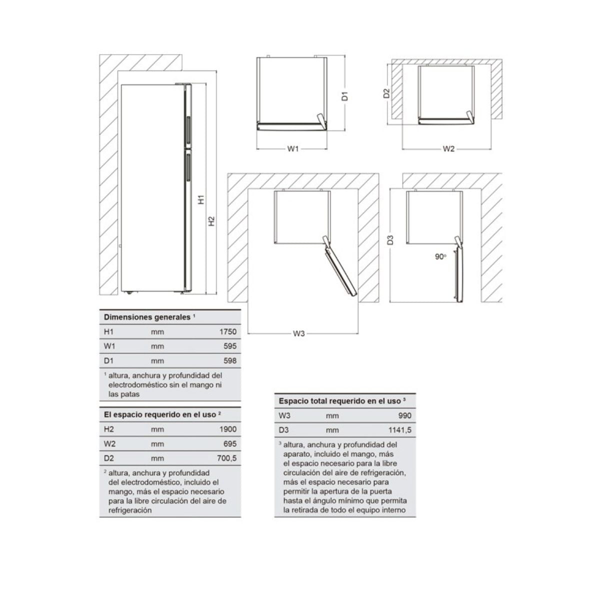 Frigorifico-2-puertas-New-Pol-NWFR170-Less-Frost-242L-E-blanco-175-cm-medidas