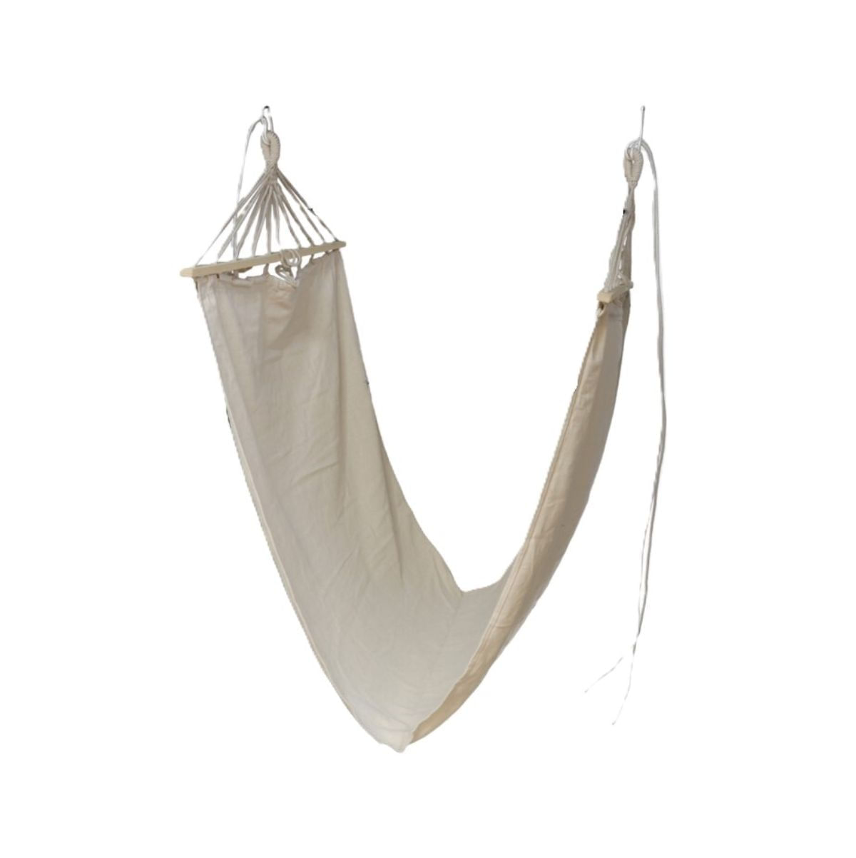 Hamaca-colgante-individual-algodon-blanco-80x270-cm-fondo-blanco