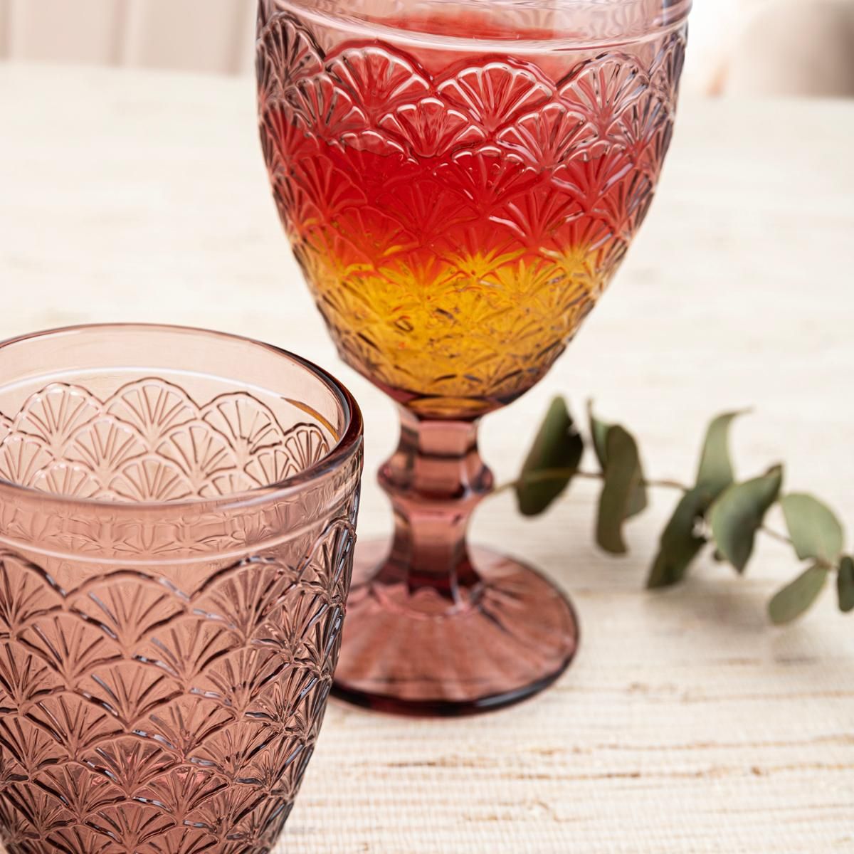 Pack-de-6-vasos-Rose-Moon-Bidasoa-vidrio-29cl-rosa-detalle