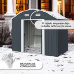 Caseta-de-jardin-Toronto-Outsunny-puertas-correderas---ventilacion-gris-1985x238x132-cm-