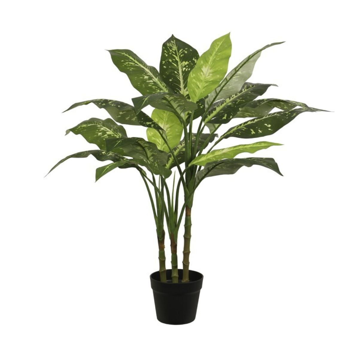 Planta-imitacion-Dieffenbachia-con-macetero-verde-Ø30x90-cm-fondo-blanco