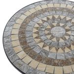 Mesa-de-jardin-diseño-mosaico-multicolor-Ø60x71-cm-detalle