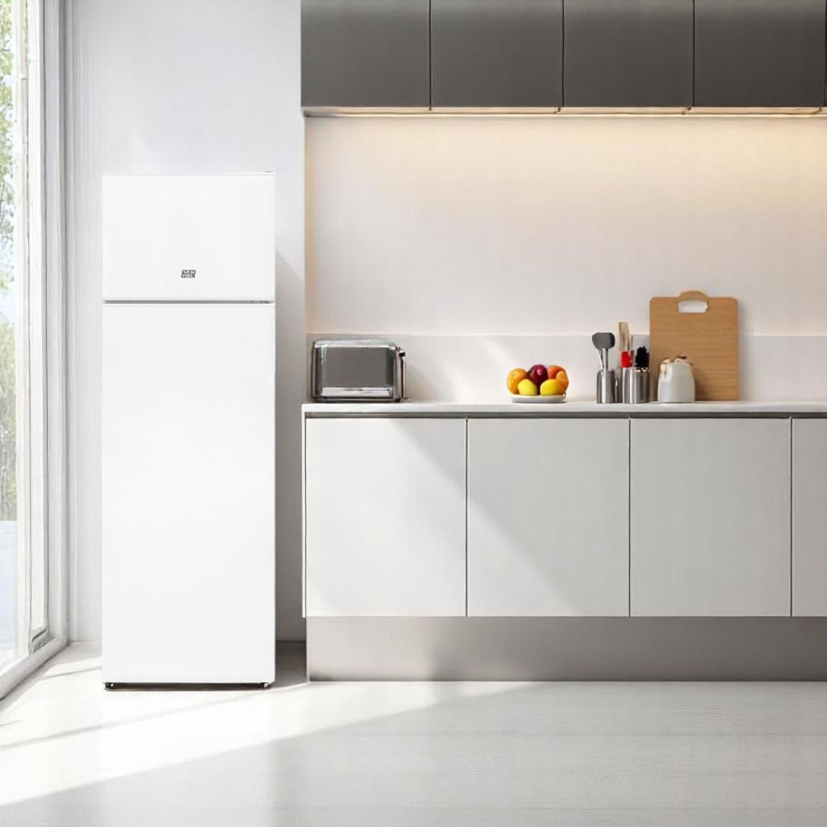 Frigorifico-combi-New-Pol-NWFR160.1-Less-Frost-201L-E-blanco-160-cm-