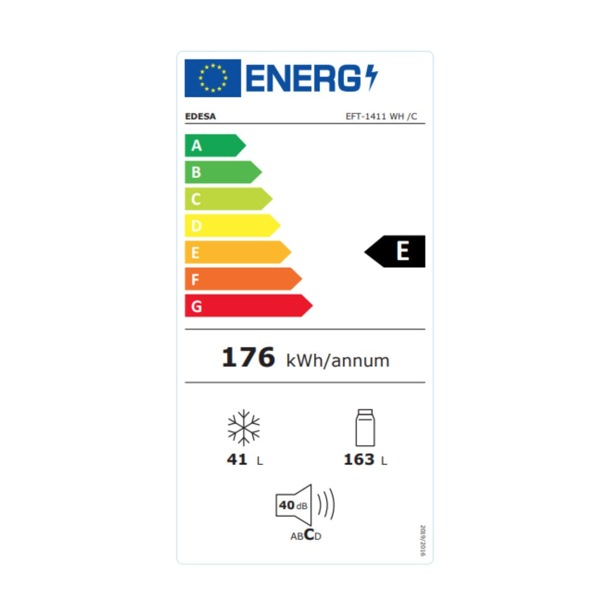 Frigorifico-dos-puertas-Edesa-EFT1411WH-204L-E-blanco-143-cm-etiqueta-energetica