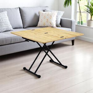 Mesa de centro Rubi elevable y extensible 36,5-74,5x57-114x100 cm