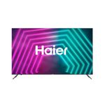 Televisor-Smart-TV-Haier-H32K702FG-32’’-Full-HD-LED-Android-11-F-negro-fondo-blanco
