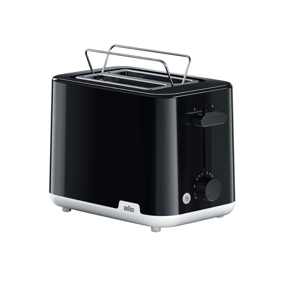 Tostador-Braun-HT1010BK-900W-2-ranuras-8-niveles-negro-fondo-blanco