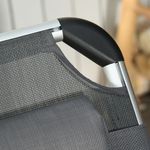 Tumbona-Delta-Outsunny-reclinable-4-posiciones-gris-76x165x60-cm-detalle