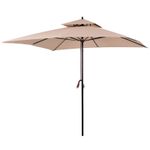 Sombrilla-Rhio-Outsunny-8-varillas-doble-techo-beige-297x300x300-cm-fondo-blanco