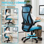 Silla-de-oficina-Alex-Homcom-basculante-altura-regulable-azul-113-121x66x66-cm-