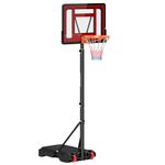 Canasta-de-baloncesto-Jordan-Homcom-altura-ajustable---base-rellenable---ruedas-rojo-negro-205-261x83x75-cm