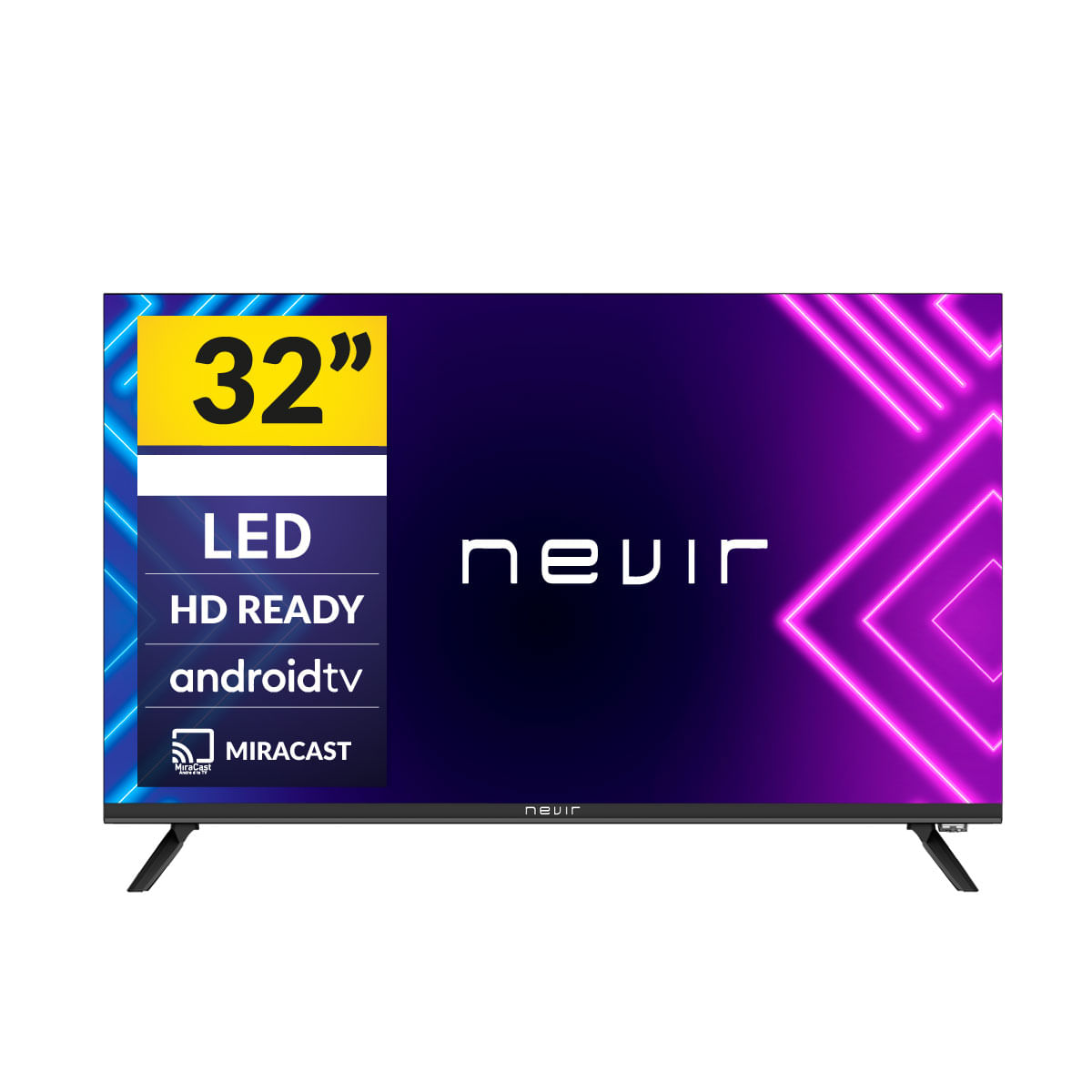 Televisor-Smart-TV-Nevir-NVR-8073-32RD2S-SMA-N-32’’-LED-HD-Ready-Android-11-F-negro-pulgadas