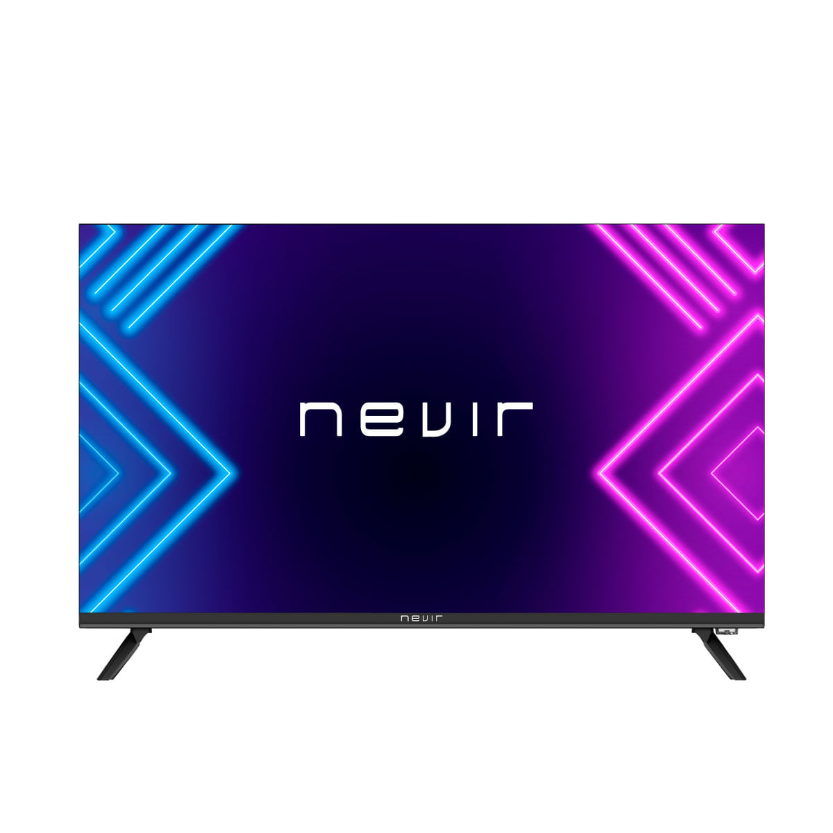 Televisor-Smart-TV-Nevir-NVR-8073-32RD2S-SMA-N-32’’-LED-HD-Ready-Android-11-F-negro-fondo-blanco