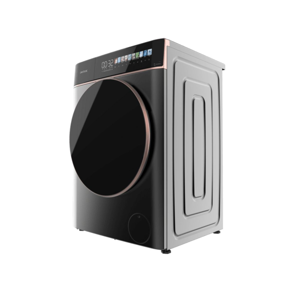 Lavadora-carga-frontal-Cecotec-Bolero-DressCode-9900-Inverter-FullColor-9kg-1400-rpm-11-programas-A-negro-60-cm-lateral