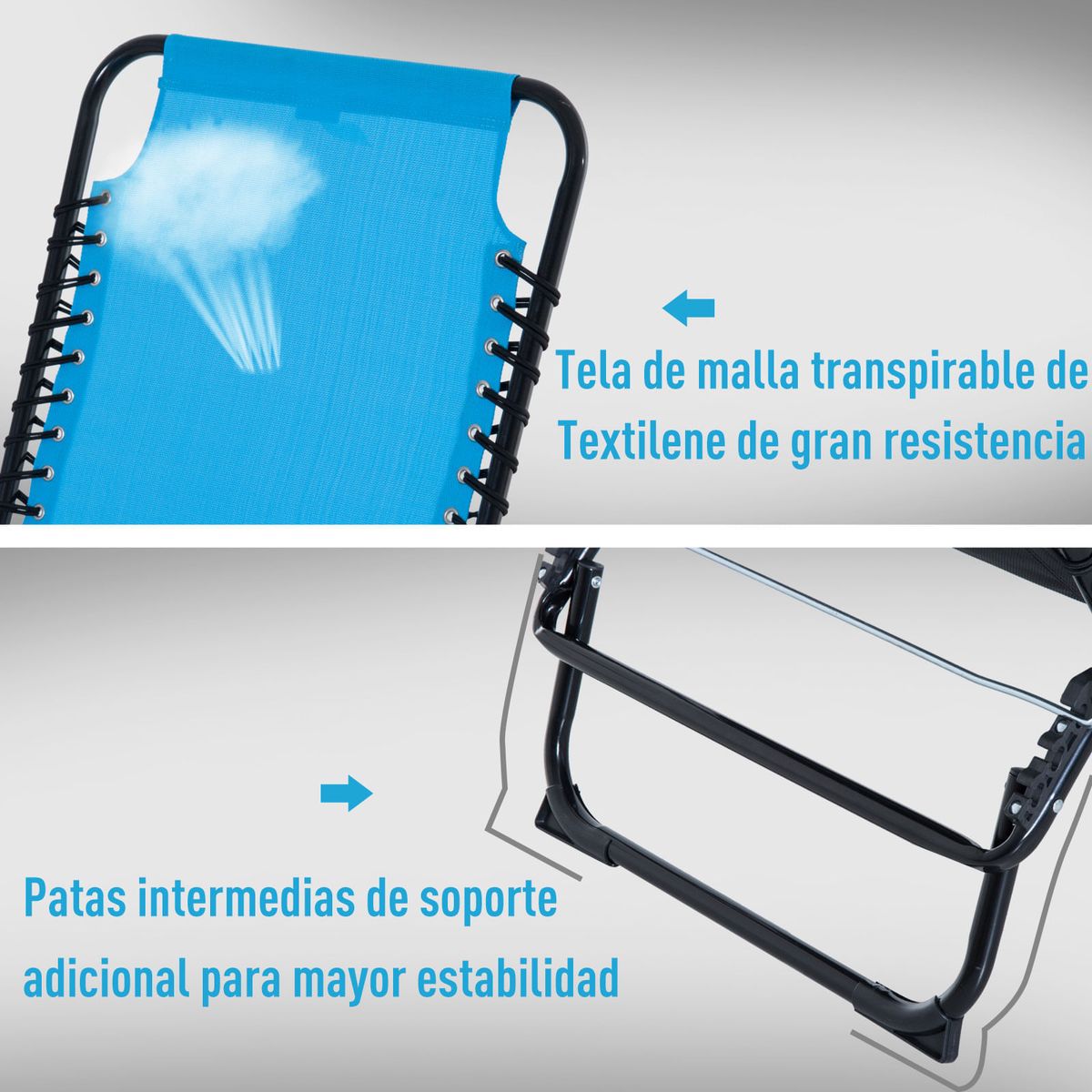 Tumbona-Kimoloss-Outsunny-4-posiciones-azul-30x197x58-cm-