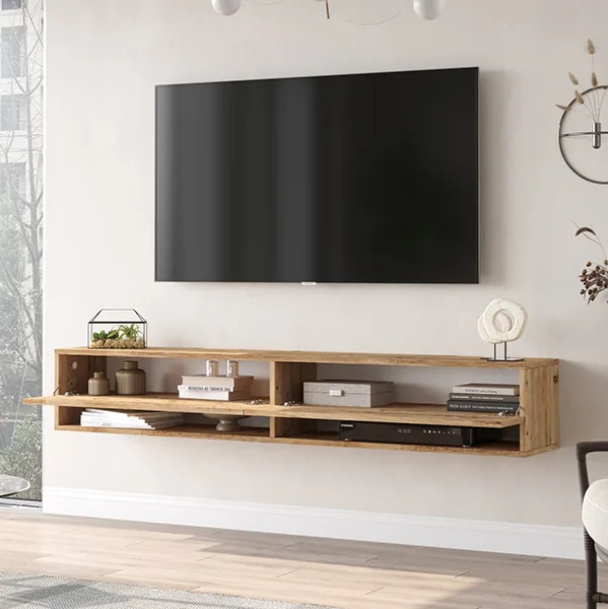 Mueble-de-TV-Salsa-2-puertas-abatibles---2-compartimentos-natural-29x180x31-cm-interior