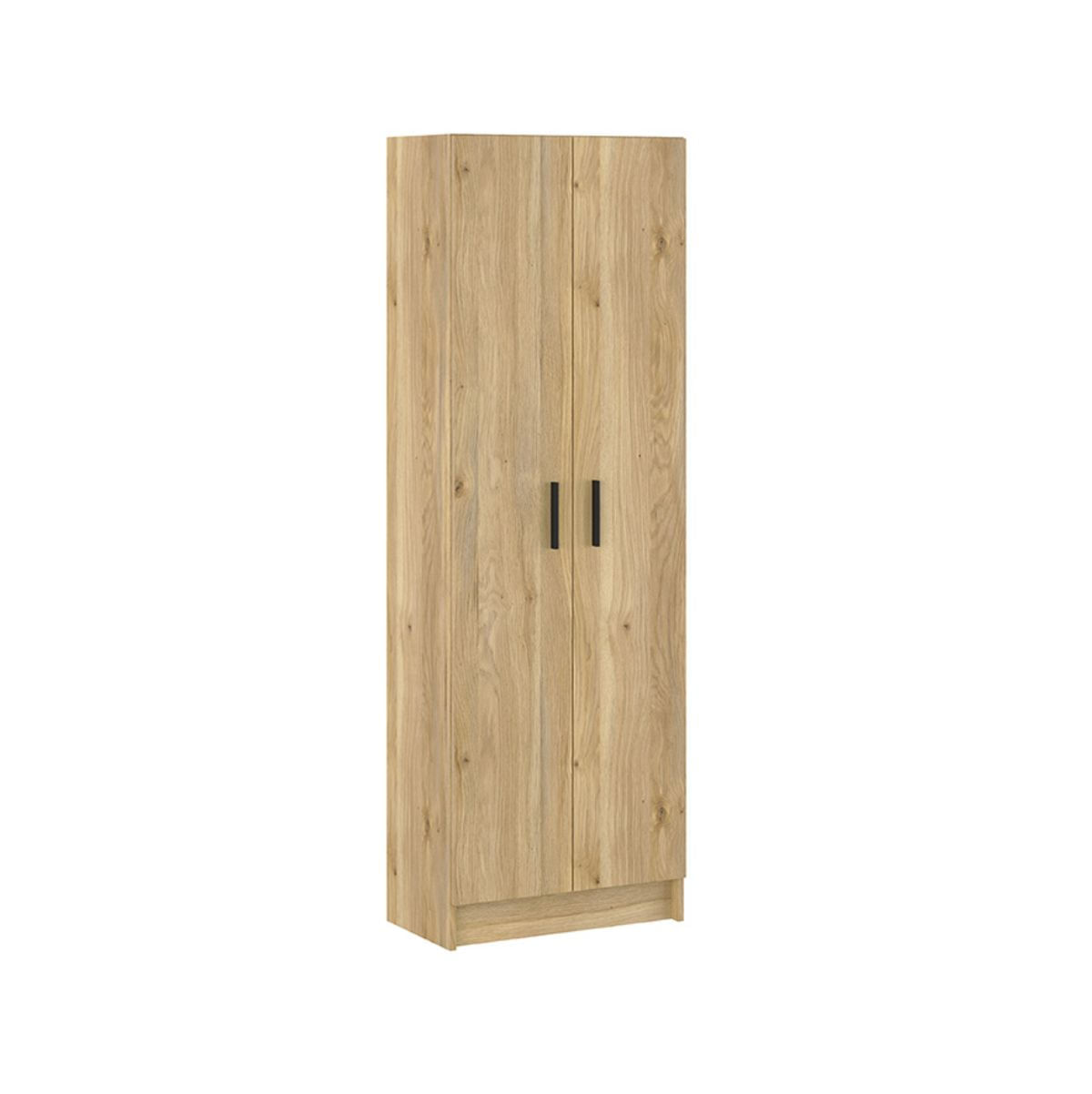 Armario-auxiliar-New-Aura-2-puertas---4-compartimentos-natural-180x60x344-cm-fondo-blanco