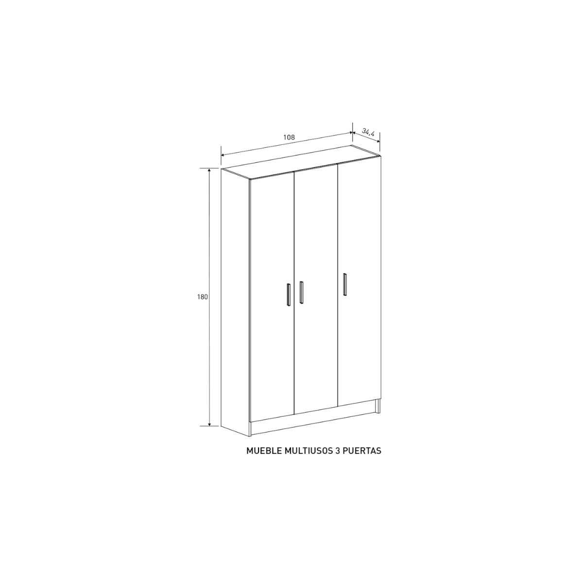Armario-auxiliar-New-Aura-3-puertas-beige-180x108x344-cm-medidas