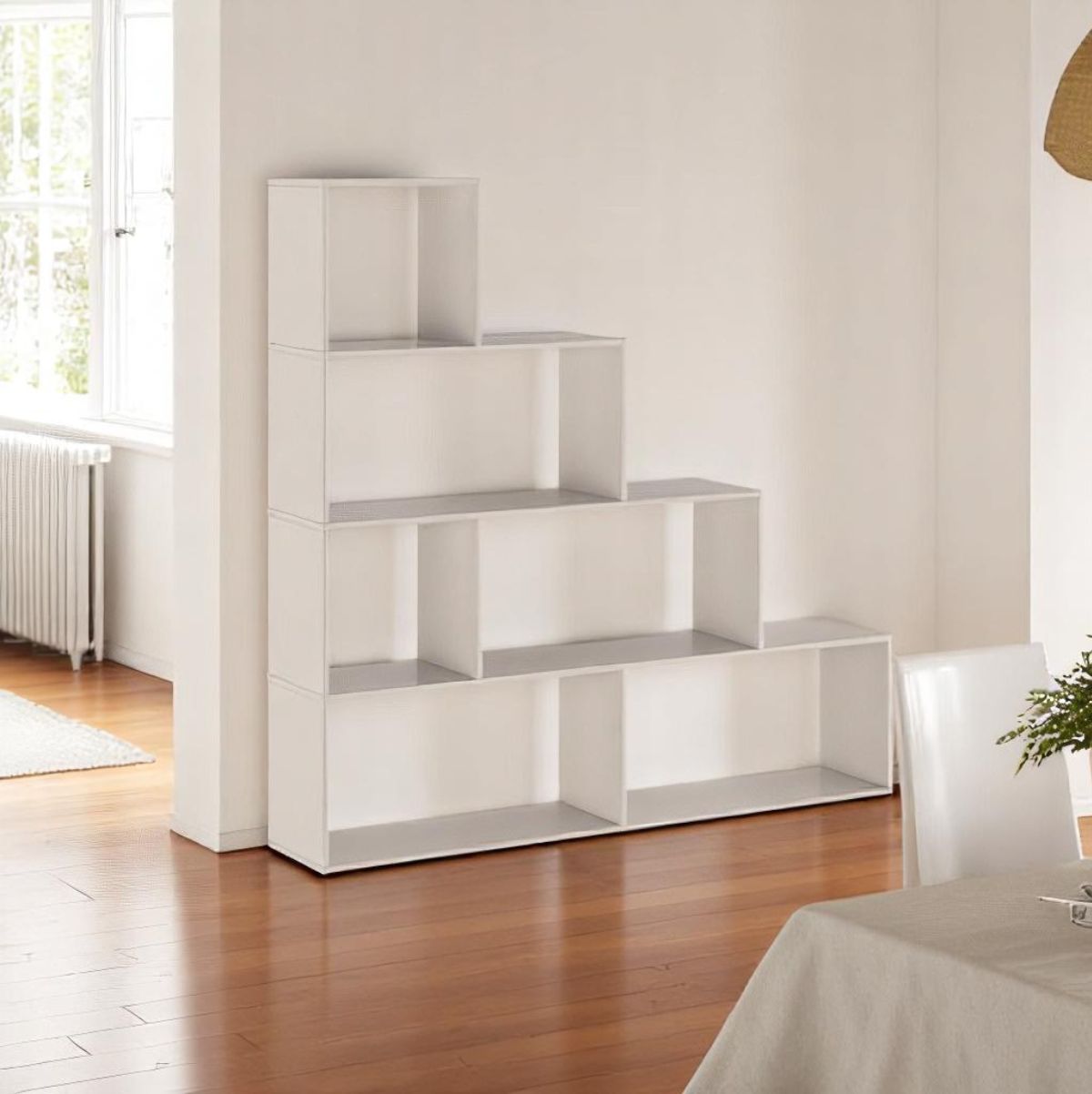 Estanteria-New-Aura-6-compartimentos-beige-1433x1449x279-cm-ambientada-salon
