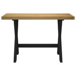 Escritorio-Noain-patas-en-forma-de-X-natural-negro-75x120x50-cm