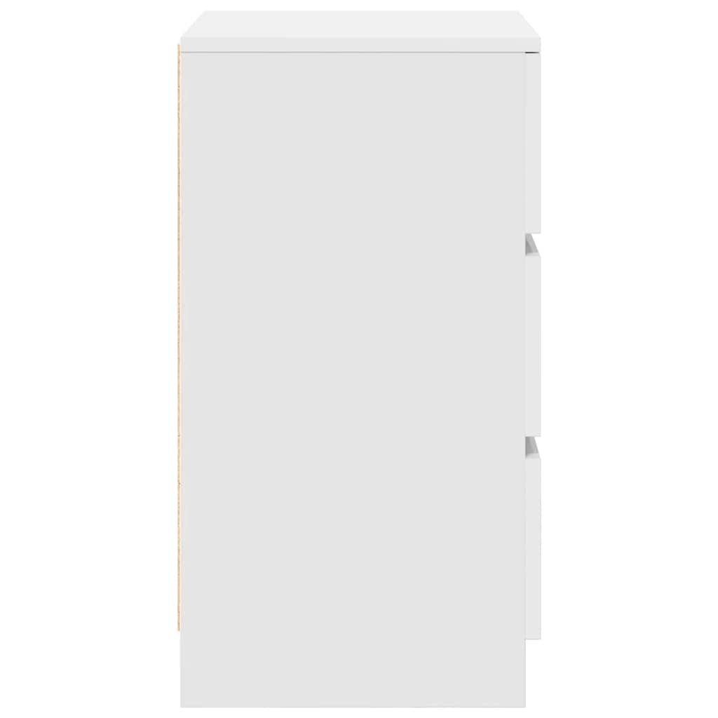 Pack-de-2-mesitas-de-noche-Oeste-3-cajones-blanco-65x39x35-cm-perfil