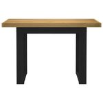 Escritorio-Noain-patas-en-forma-de-U-natural-negro-75x120x50-cm