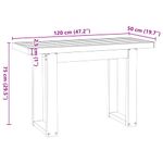 Escritorio-Noain-patas-en-forma-de-U-natural-negro-75x120x50-cm