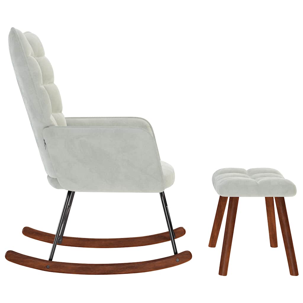Mecedora-Margot-Mece-terciopelo-con-reposapies-gris