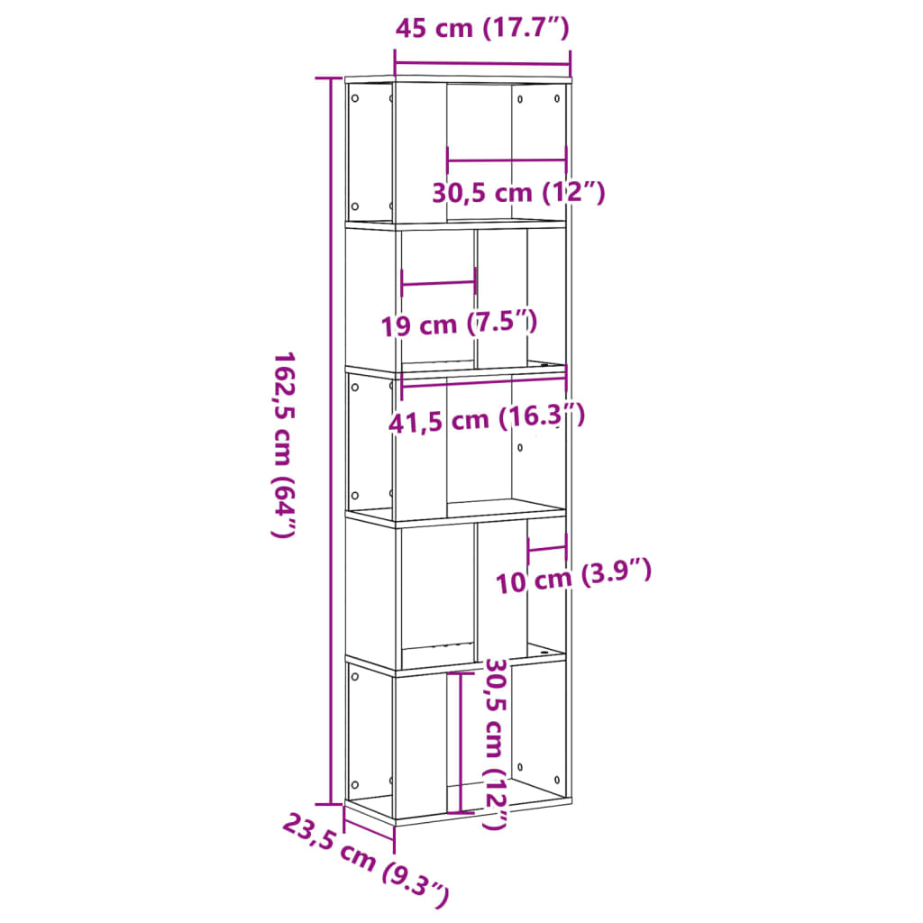 Estanteria-Denia-5-niveles-blanco-1625x45x235-cm-medidas