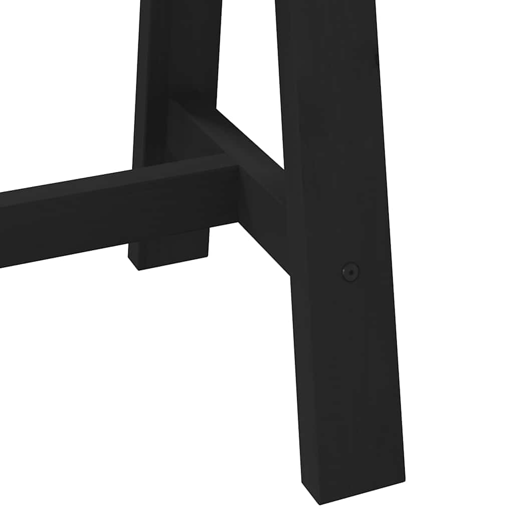 Escritorio-Noain-patas-en-forma-de-A-natural-negro-75x120x50-cm