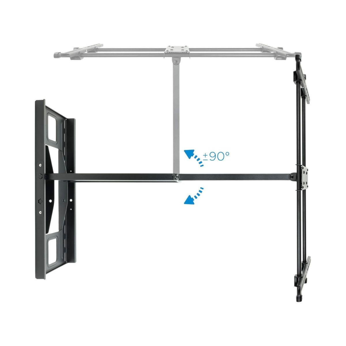 Soporte-de-TV-TooQ-LP4380XL-B-43-80’’-inclinable---giratorio---nivelable-negro-giratorio