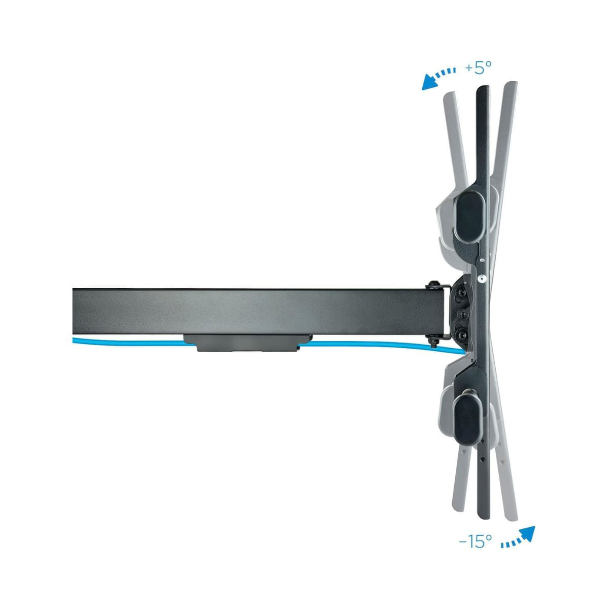 Soporte-de-TV-TooQ-LP4380XL-B-43-80’’-inclinable---giratorio---nivelable-negro-inclinable