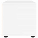 Mueble-de-TV-Visnes-2-cajones---2-compartimentos-blanco-38x100x40-cm